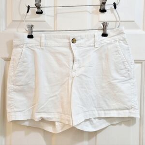 Old Navy White Bermuda Shorts